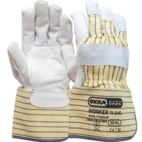 OXXA Basic Worker 11-240 Buffelleder Werkhandschoenen (12 Paar)